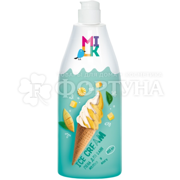 Пена для ванны Milk 800 мл Молоко и манго