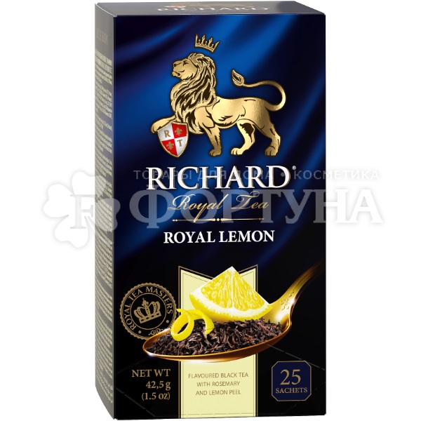 Чай Richard Royal Lemon 25 пакетов