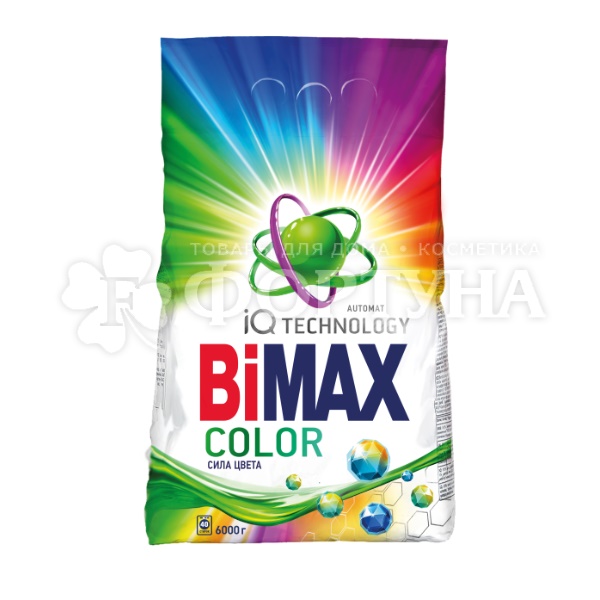Стиральный порошок Bimax 6000 г Автомат Color