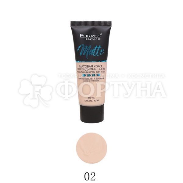 Тональный крем Farres 40 мл Matte 02