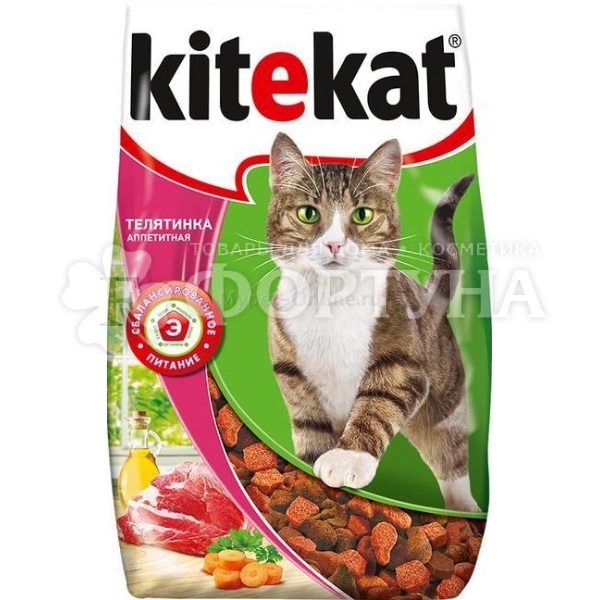 Корм для животных Kitekat 350 г Аппетитная телятинка