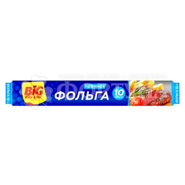 Фольга BIG CITY 10 м Алюминиевая