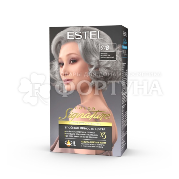 Крем-гель краска Estel Signature 9/8 Роскошь перламутра