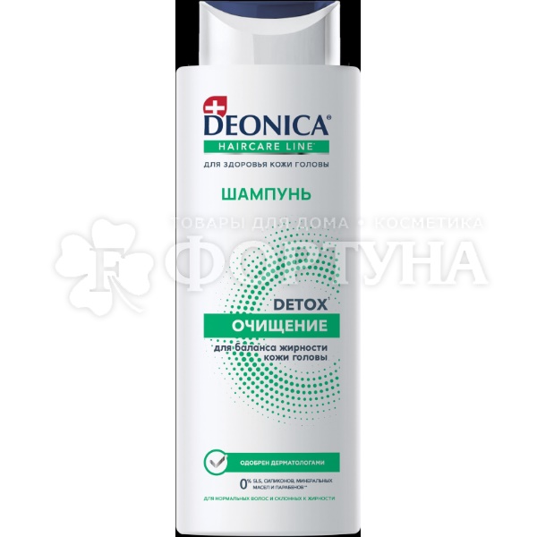 Шампунь Deonica 380 мл Detox очищение