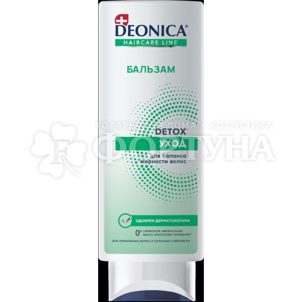 Бальзам для волос Deonica 250 мл Detox уход