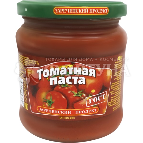 Томатная паста Зареченский продукт 480 г