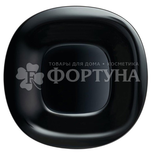 Тарелка Luminarc 26 см Нью Карин обеденная черная артикул L9817