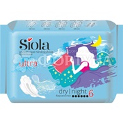 Прокладки SIOLA 6 шт Ultra Dry Night критические