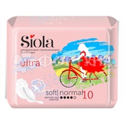 Прокладки SIOLA 10 шт Ultra Normal Soft критические