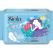 Прокладки SIOLA 12 шт Ultra Dry Night критические