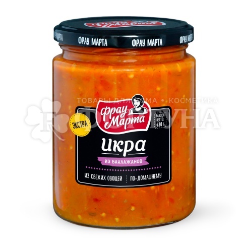 Икра из баклажанов Фрау Марта 430 г