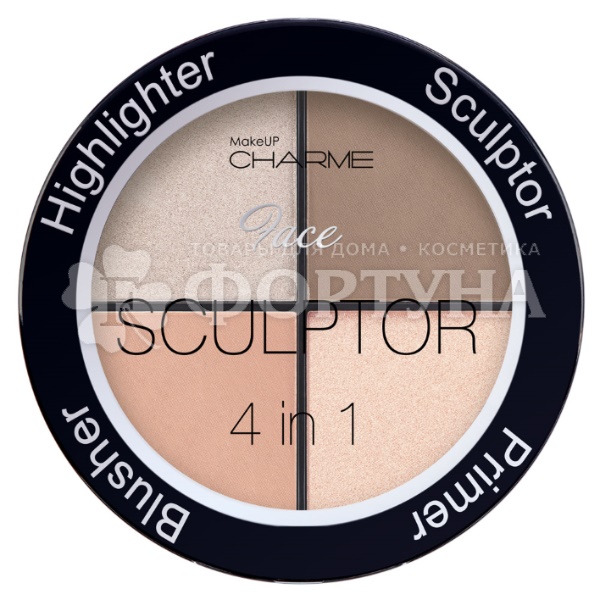 Скульптор Charme 4в1 Теплый абрикосовый 401