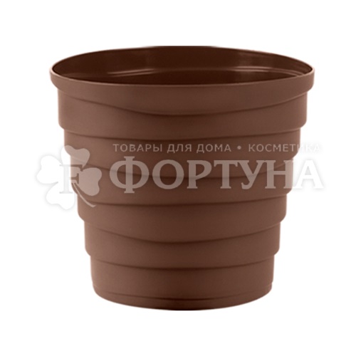 Кашпо 1,4 л Бархан цвет Мокачино
