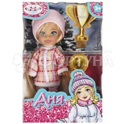 Кукла Анечка 12 см ANNA-W6-BB