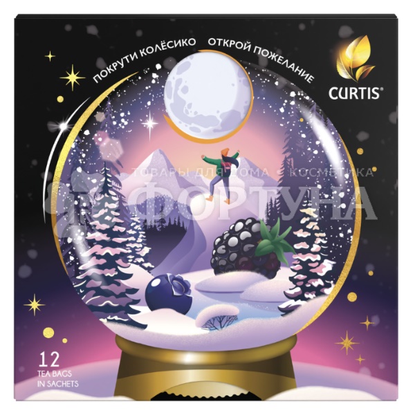 Чай Curtis 12 пакетиков Winter Magic набор чая в пакетиках
