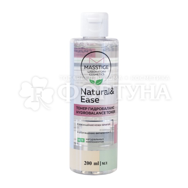 Тонер Masstige 200 мл для лица Natural&Ease