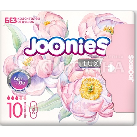 Прокладки Joonies 10 шт Luxe размер 245мм критические