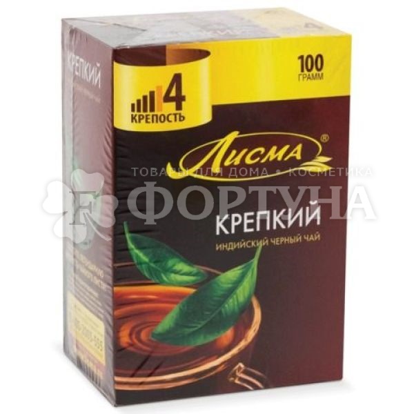 Чай Лисма 100 г Крепкий