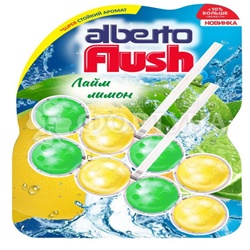 Блок подвесной Alberto Flush 55 г *2 шт Лайм и лимон
