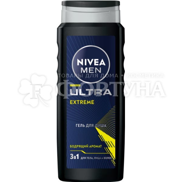 Гель для душа Nivea 500 мл Ultra Extreme MEN