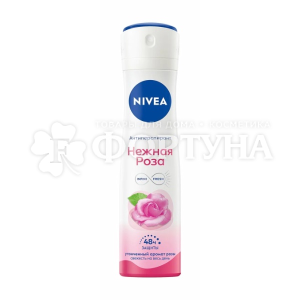Дезодорант аэрозольный Nivea 150 мл Нежная Роза
