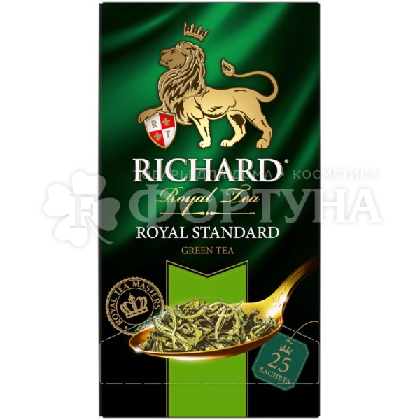 Чай Richard Royal 25 пакетов Standart Green Tea