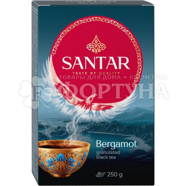 Чай SANTAR 250 г Bergamot