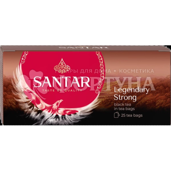 Чай SANTAR 25 пакетов Legendary Strong