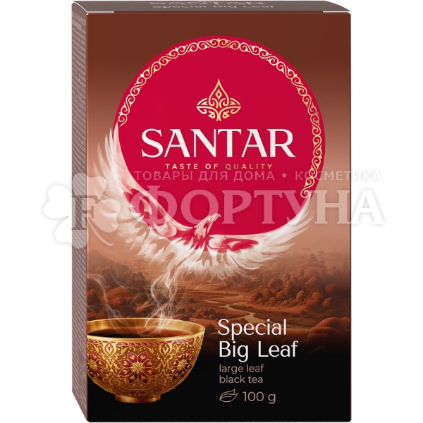 Чай SANTAR 100 г Special Big Leaf