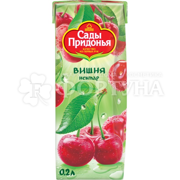 Нектар Сады Придонья 0,2 л Вишня