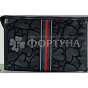 Косметичка Shinewell сеточка черная 29*15,5см