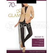 Колготки GLAMOUR Velour 70 den цвет Nero размер 5