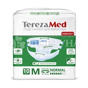 Подгузники TerezaMed 10 шт Normal размер М для взрослых
