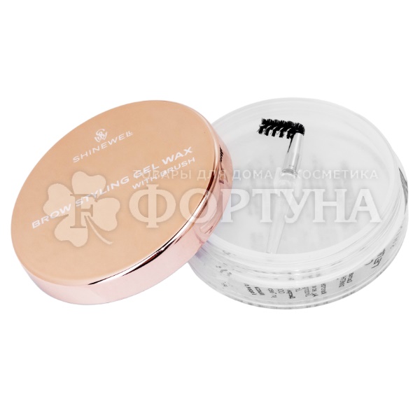 Гель-фиксатор для бровей Shinewell в шайбе с кистью