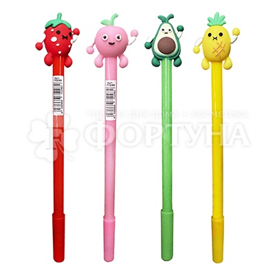 Карандаш  вечный Фрукты 0,7мм микс 75298