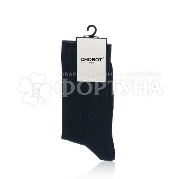 Носки CHOBOT 1 пара синие размер 25-27 хлопок мужские