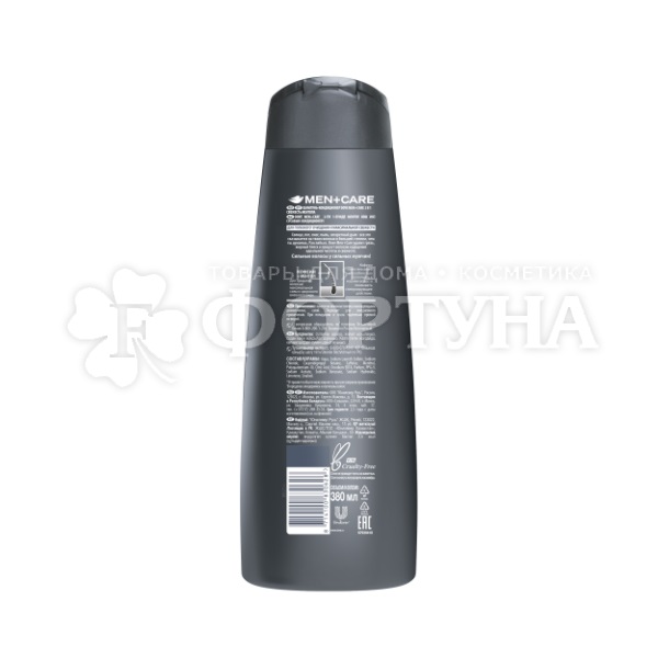 Шампунь Dove Men+Care 380 мл 2в1 Свежесть ментола