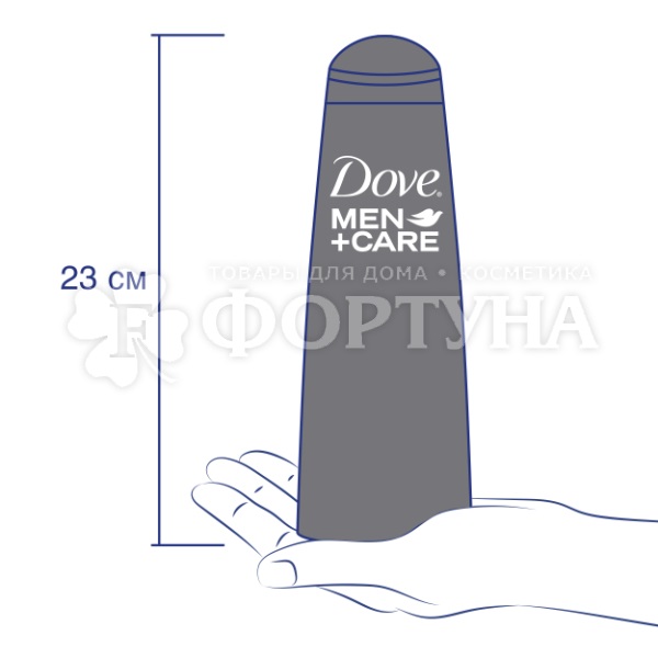 Шампунь Dove Men+Care 380 мл 2в1 Свежесть ментола