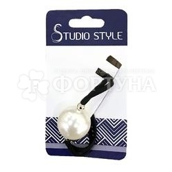 Украшение Studio Style резинка для волос с жемчужиной артикул 45894