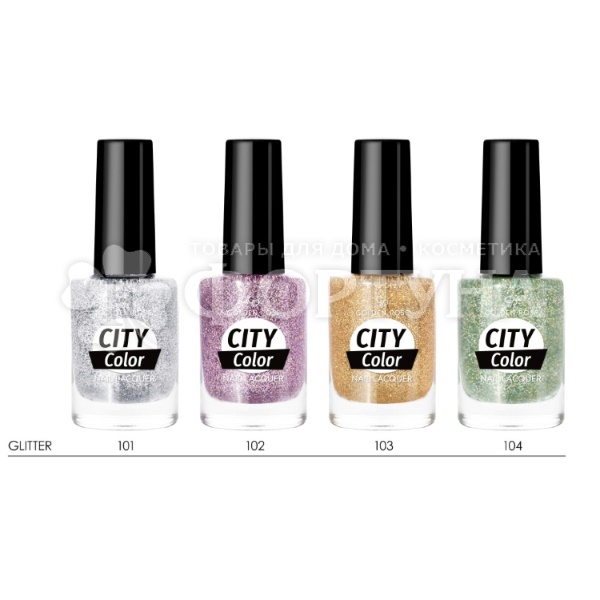 Лак для ногтей Golden Rose City Color 101