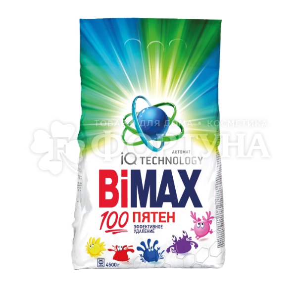 Стиральный порошок Bimax 4500 г Compact Автомат Сто Пятен