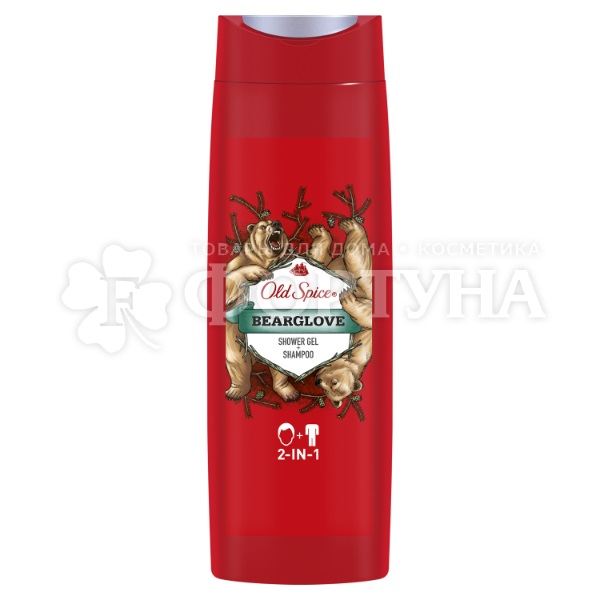 Гель для душа Old Spice 400 мл Bearglove 2в1