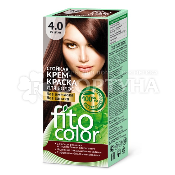 Краска для волос Fitocolor 4.0 Каштан