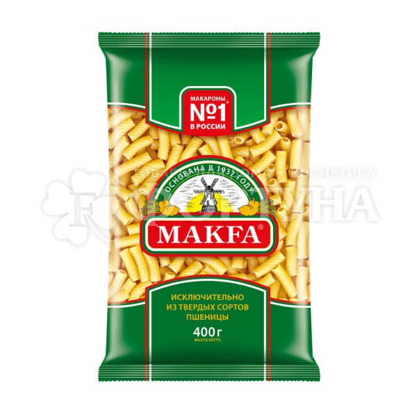Макароны MAKFA 400 г Рожки