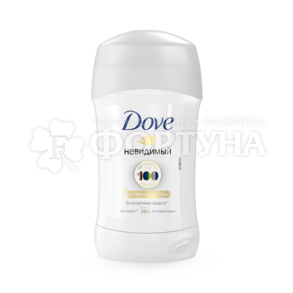Дезодорант твердый Dove 40 мл Невидимый