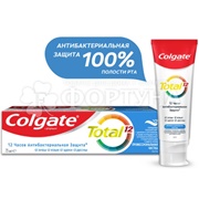 Зубная паста Colgate Total 12 75 мл Профессиональная чистка паста