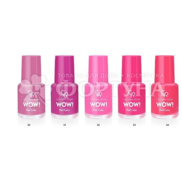 Лак для ногтей Golden Rose Wow Nail Color 5,5 мл 034