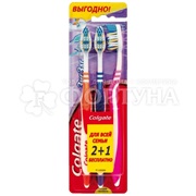 Зубная щетка Colgate Зигзаг 2+1 Средней жесткости