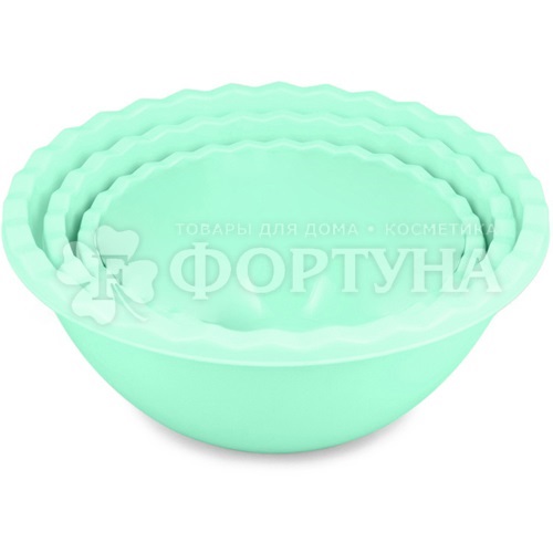 Набор 3 шт мисок Laola (2л+3л+4,5л) (ПолимерБыт)