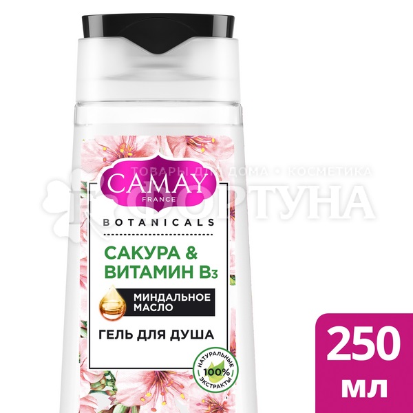 Гель для душа Камей BOTANICALS 250 мл Японская сакура